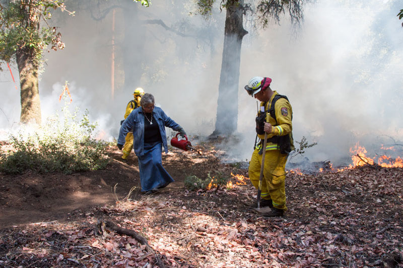 an Vicente Creek Restoring A Stronghold Prescribed Burn